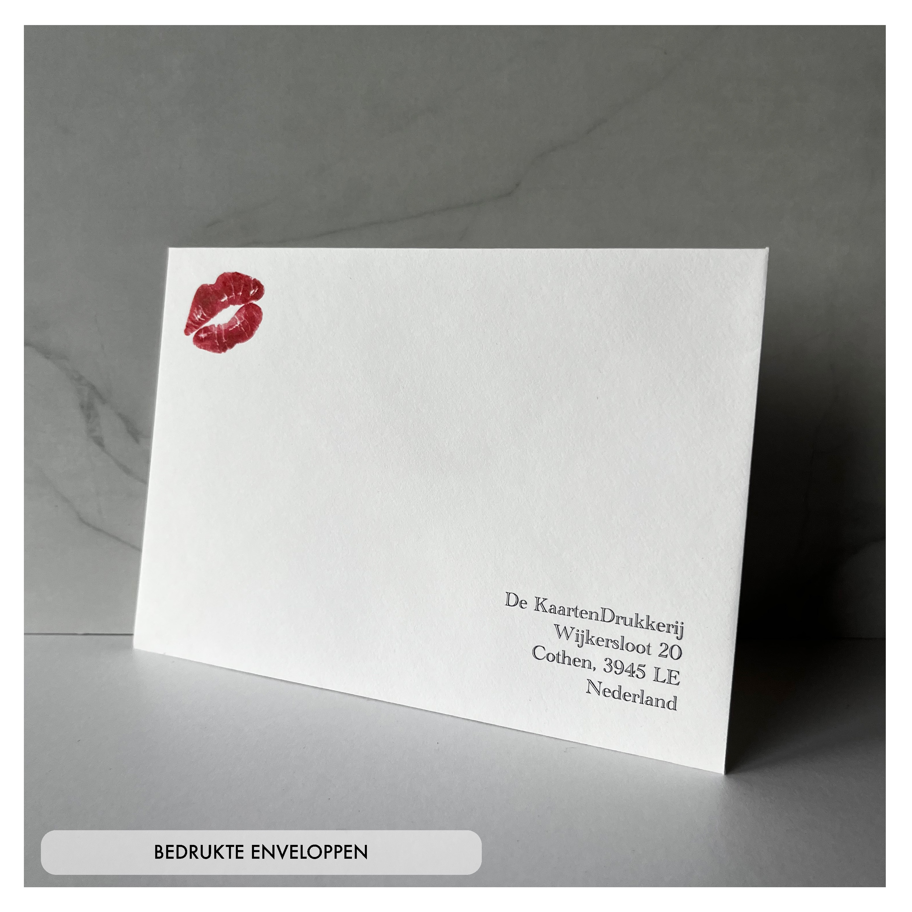 Bedrukte enveloppen