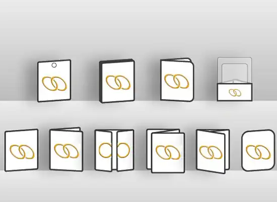 Foliedruk trouwkaarten