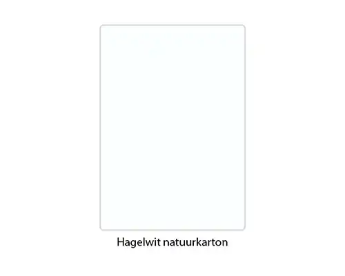 meer informatie over Hagelwit natuurkarton