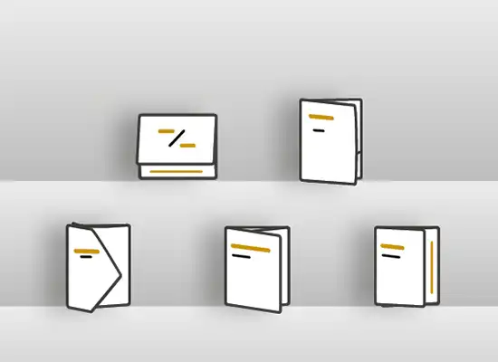 Pocketfold trouwkaarten