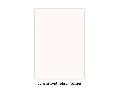 meer informatie over Synaps synthetisch papier
