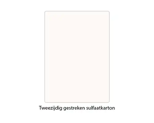 meer informatie over Tweezijdig gestreken sulfaatkarton