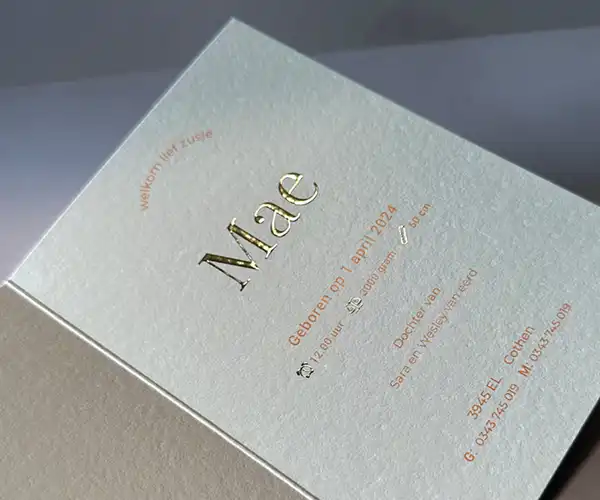 meer informatie over Foliedruk