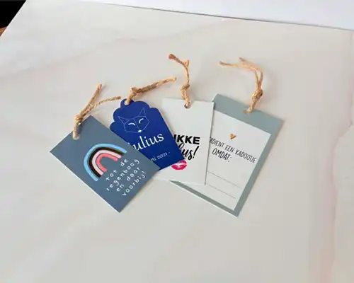 meer informatie over Hangtags en labels